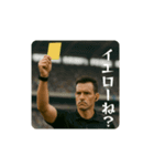 サッカーのレフェリー（個別スタンプ：1）