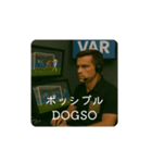 サッカーのレフェリー（個別スタンプ：28）