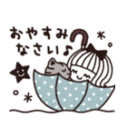 ＊シンプルな梅雨と雨の日スタンプ＊（個別スタンプ：7）