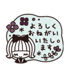 ＊シンプルな梅雨と雨の日スタンプ＊（個別スタンプ：10）