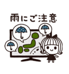 ＊シンプルな梅雨と雨の日スタンプ＊（個別スタンプ：14）