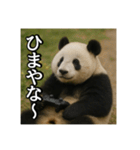 のんびりな脱力パンダ（個別スタンプ：10）