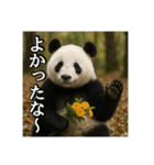 のんびりな脱力パンダ（個別スタンプ：16）