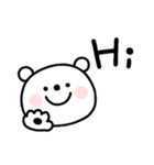 しろくまサマ⭐️普段使いと感情（個別スタンプ：3）