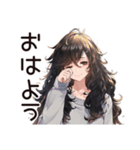 自己肯定低め女子の慰め待ち（個別スタンプ：3）