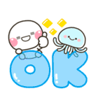 毎年使える♡夏の海の生きものスタンプ（個別スタンプ：3）