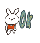 とても使いやすいうさぎの日常会話（個別スタンプ：16）