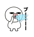 目の大きなやつの敬語（個別スタンプ：16）