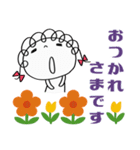 ありがとう言葉（花多め）♡くるリボン（個別スタンプ：17）