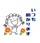 ありがとう言葉（花多め）♡くるリボン（個別スタンプ：29）