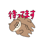 働くおとぼけきつね（個別スタンプ：8）
