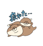 働くおとぼけきつね（個別スタンプ：18）