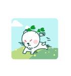 ヤギディのヤギたちはどう草を食べる！？（個別スタンプ：5）