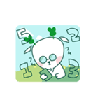 ヤギディのヤギたちはどう草を食べる！？（個別スタンプ：8）