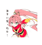 目立ちたがり忍者ガール（個別スタンプ：35）