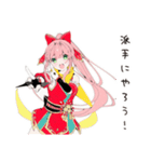 目立ちたがり忍者ガール（個別スタンプ：38）