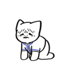 野球ねこ応援団・青チームVer. その2（個別スタンプ：39）