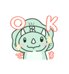 【bulu】トリケラトプス（個別スタンプ：5）