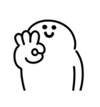 にっこりジェスチャー（ポップアップ）（個別スタンプ：5）