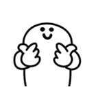 にっこりジェスチャー（ポップアップ）（個別スタンプ：19）