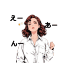 意識高めなお姉さん。夏わたしらしく（個別スタンプ：25）
