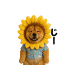 夏に使える♡かわいいチャウチャウ犬（個別スタンプ：36）