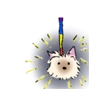 夏スタンプ ヨーキー犬（個別スタンプ：13）