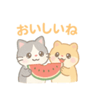 夏を満喫☆ゆめかわ❤アニマル（個別スタンプ：6）