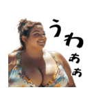 ポジティブでぶ(夏)意識高い系ぽっちゃり（個別スタンプ：26）