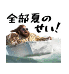 ポジティブでぶ(夏)意識高い系ぽっちゃり（個別スタンプ：36）