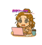 感情タダ漏れアラレちゃんPart3(日常編)（個別スタンプ：3）