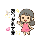 妖精メイのシンプルお返事スタンプ♡（個別スタンプ：13）