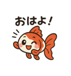 金魚ちゃんスタンプセット（個別スタンプ：1）