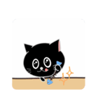 くろ助の気持ち（個別スタンプ：28）