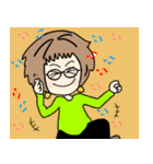ちょっと感情を爆発させる可愛いばあば（個別スタンプ：31）