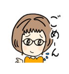 ちょっと感情を爆発させる可愛いばあば（個別スタンプ：36）