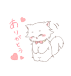 白猫キャロル（個別スタンプ：5）