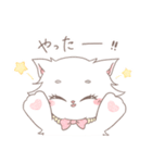 白猫キャロル（個別スタンプ：13）