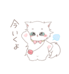 白猫キャロル（個別スタンプ：14）