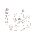 白猫キャロル（個別スタンプ：17）