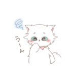 白猫キャロル（個別スタンプ：22）