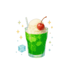 ひんやり！涼しい夏の食べ物＆飲み物❤️（個別スタンプ：29）