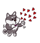 はたらく黒柴犬の日常【敬語】（個別スタンプ：5）