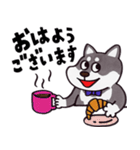 はたらく黒柴犬の日常【敬語】（個別スタンプ：26）