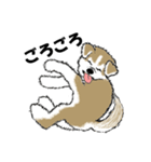 もちもちの秋田犬（個別スタンプ：18）