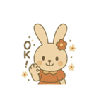 【日常会話】レトロ可愛い❤️動物達（個別スタンプ：14）