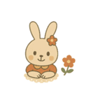 【日常会話】レトロ可愛い❤️動物達（個別スタンプ：33）