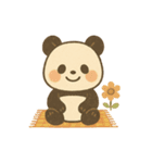 【日常会話】レトロ可愛い❤️動物達（個別スタンプ：37）