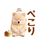 大人可愛い癒しポメラニアンの梅雨スタンプ（個別スタンプ：32）