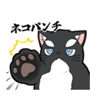 シャチ柄ネコのサカマタさん（個別スタンプ：18）